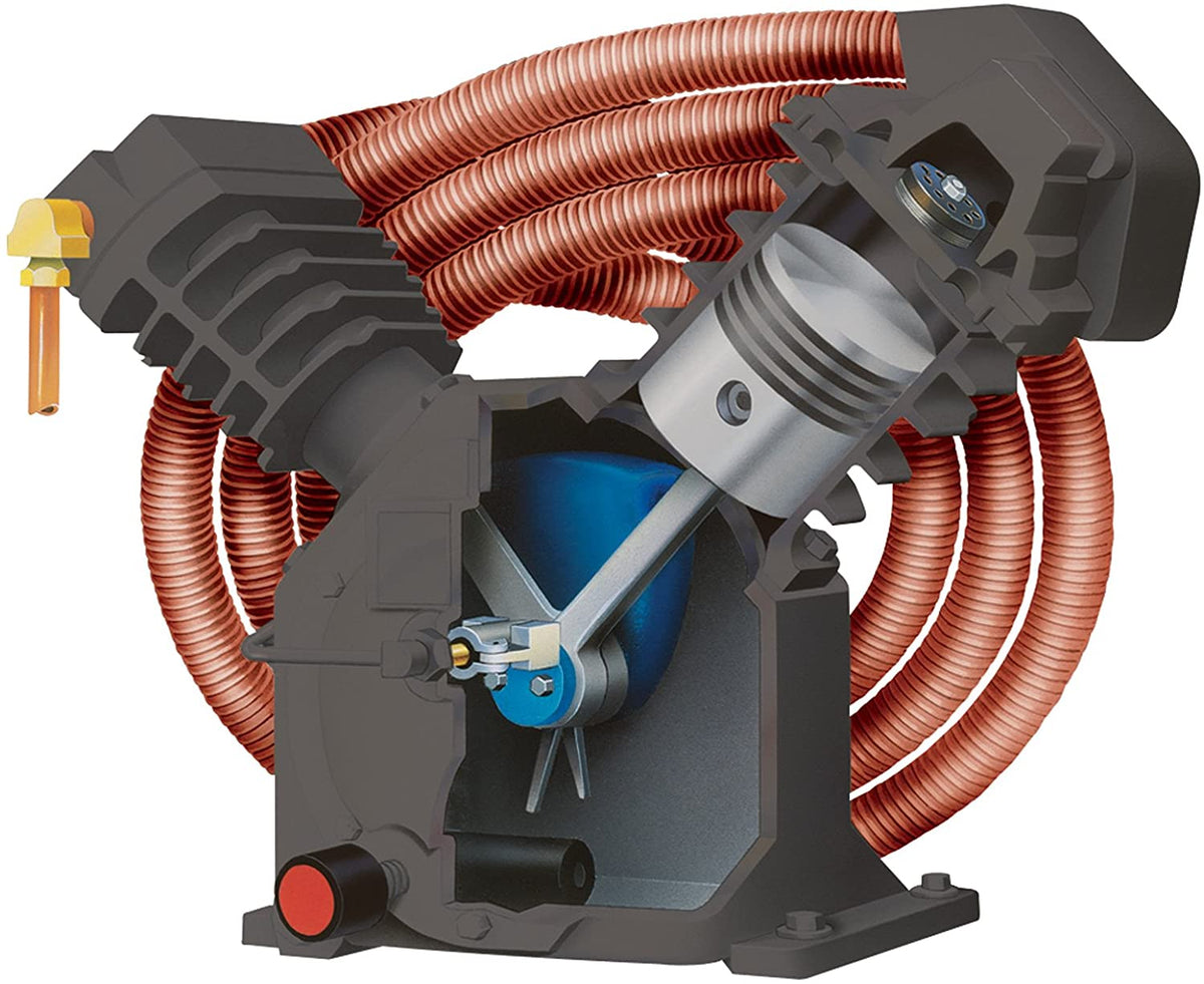 TWO STAGE AIR COMPRESSOR