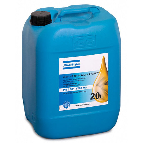 ATLAS COPCO Roto Synthetic Fluid Xtend Duty X 20 Liters