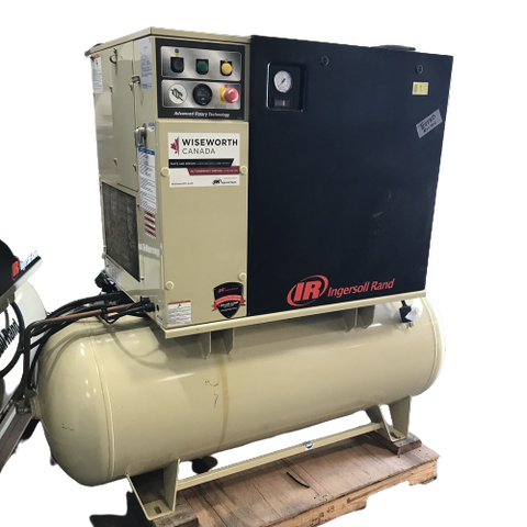 INGERSOLL RAND 15HP SCREW TYPE AIR COMPRESSOR ***FSO CERTIFIED EQUIPMENT*** 1 YEAR WARRANTY